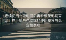 连续使用一段时间后再看樱花影院官网：在手机与电脑端的使用差异与稳定性表现