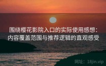 围绕樱花影院入口的实际使用感想：内容覆盖范围与推荐逻辑的直观感受