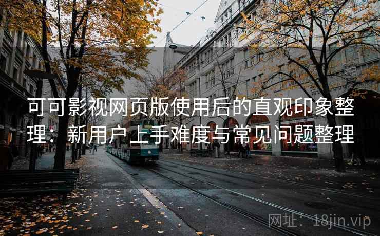 可可影视网页版使用后的直观印象整理：新用户上手难度与常见问题整理  第1张