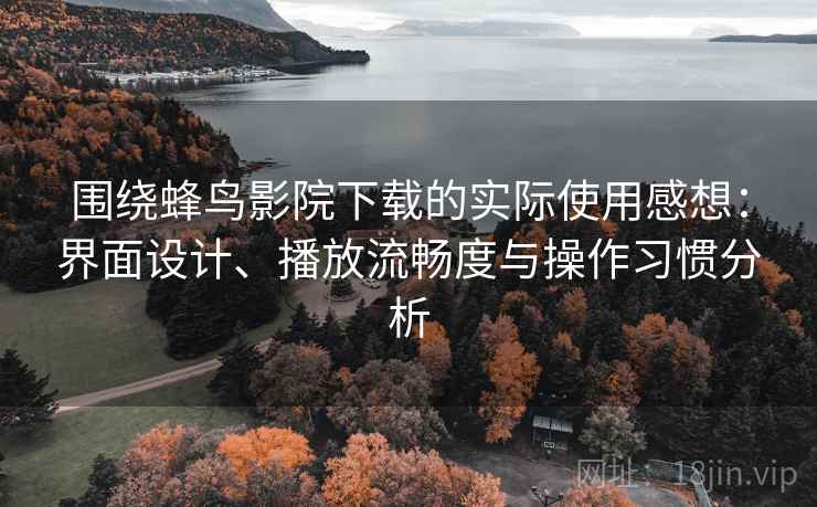 围绕蜂鸟影院下载的实际使用感想：界面设计、播放流畅度与操作习惯分析  第2张