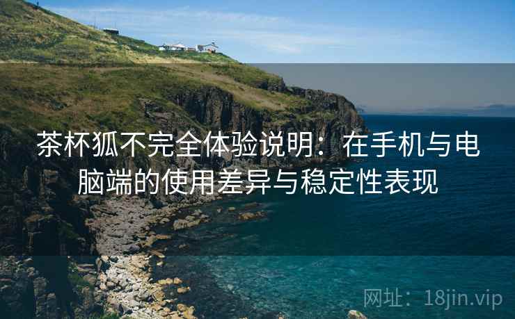 茶杯狐不完全体验说明：在手机与电脑端的使用差异与稳定性表现  第1张